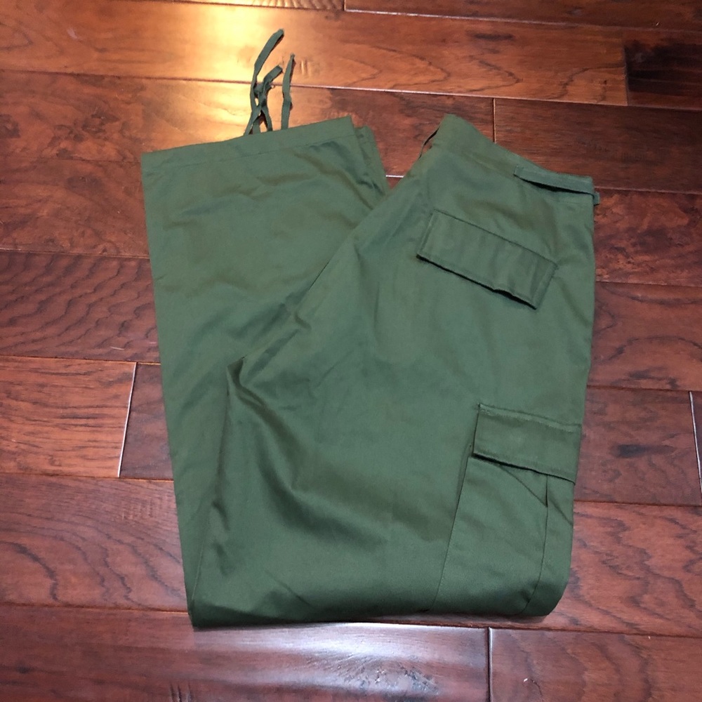 F-16c olive green men’s cargo pants large